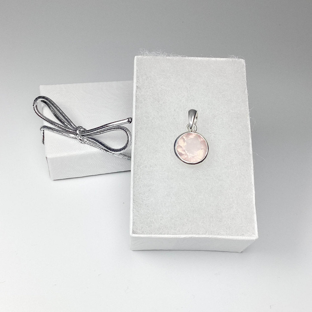 Rose Quartz Pendant - Rocks and Gems Canada