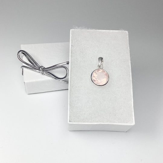 Rose Quartz Pendant - Rocks and Gems Canada
