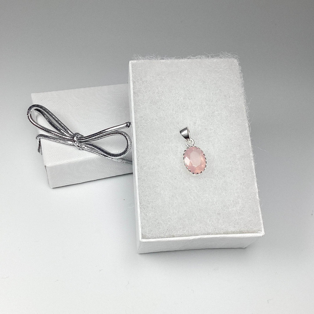 Rose Quartz Pendant - Rocks and Gems Canada