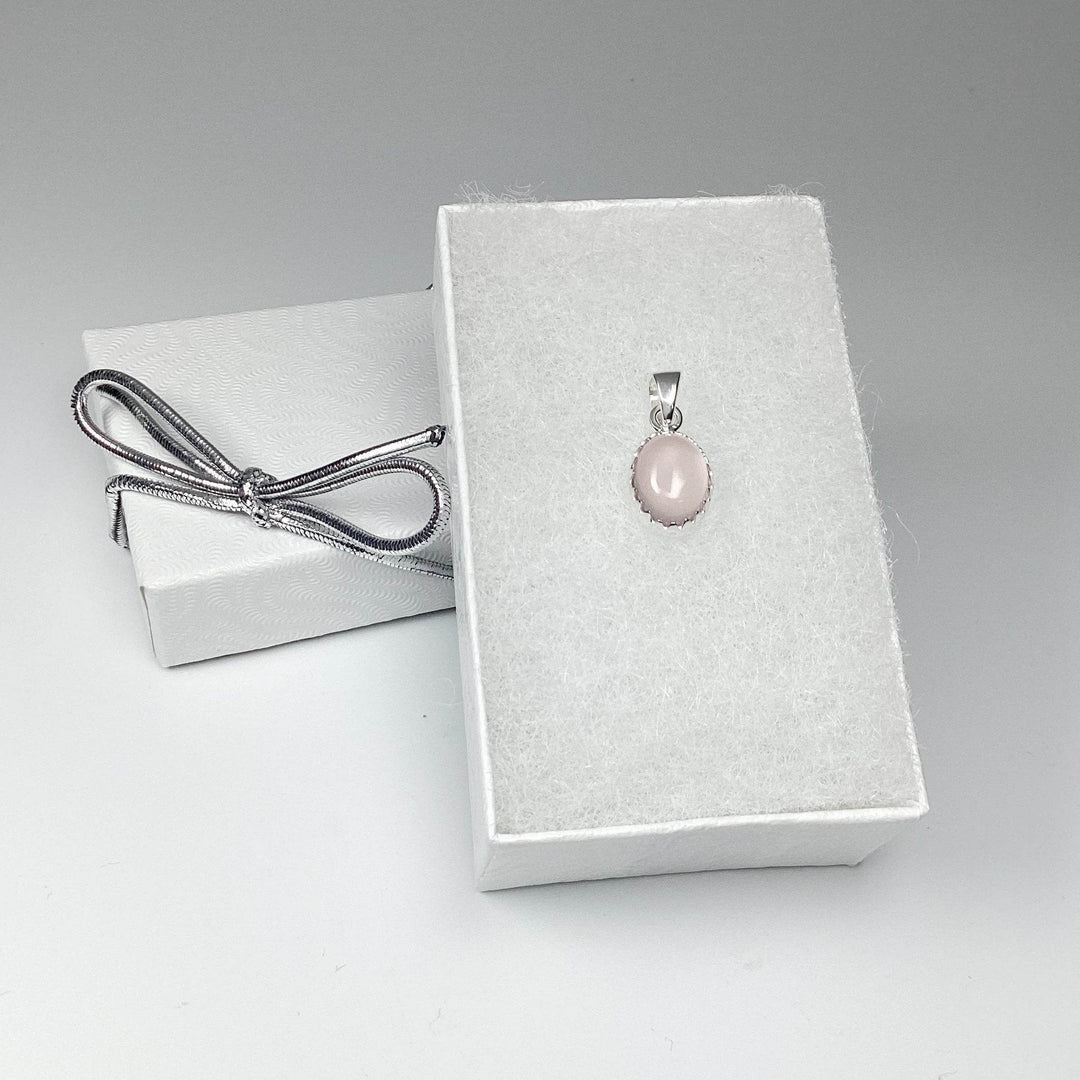 Rose Quartz Pendant - Rocks and Gems Canada