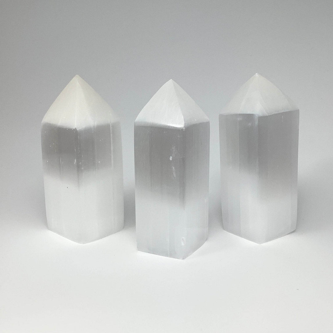 Selenite Square Point - Rocks and Gems Canada