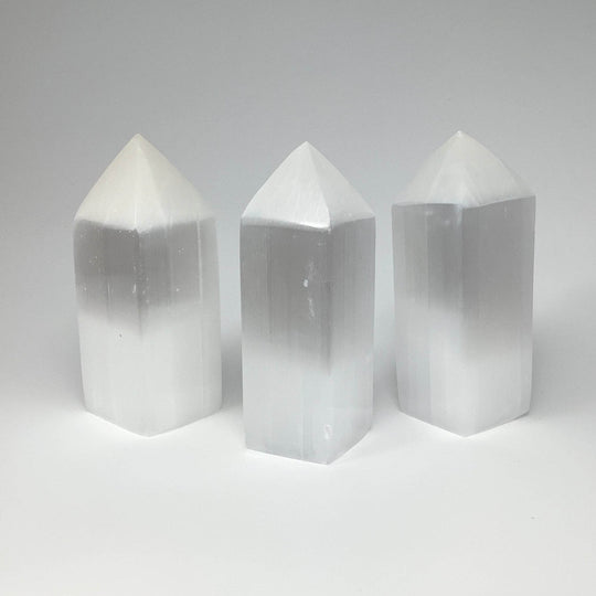 Selenite Square Point - Rocks and Gems Canada