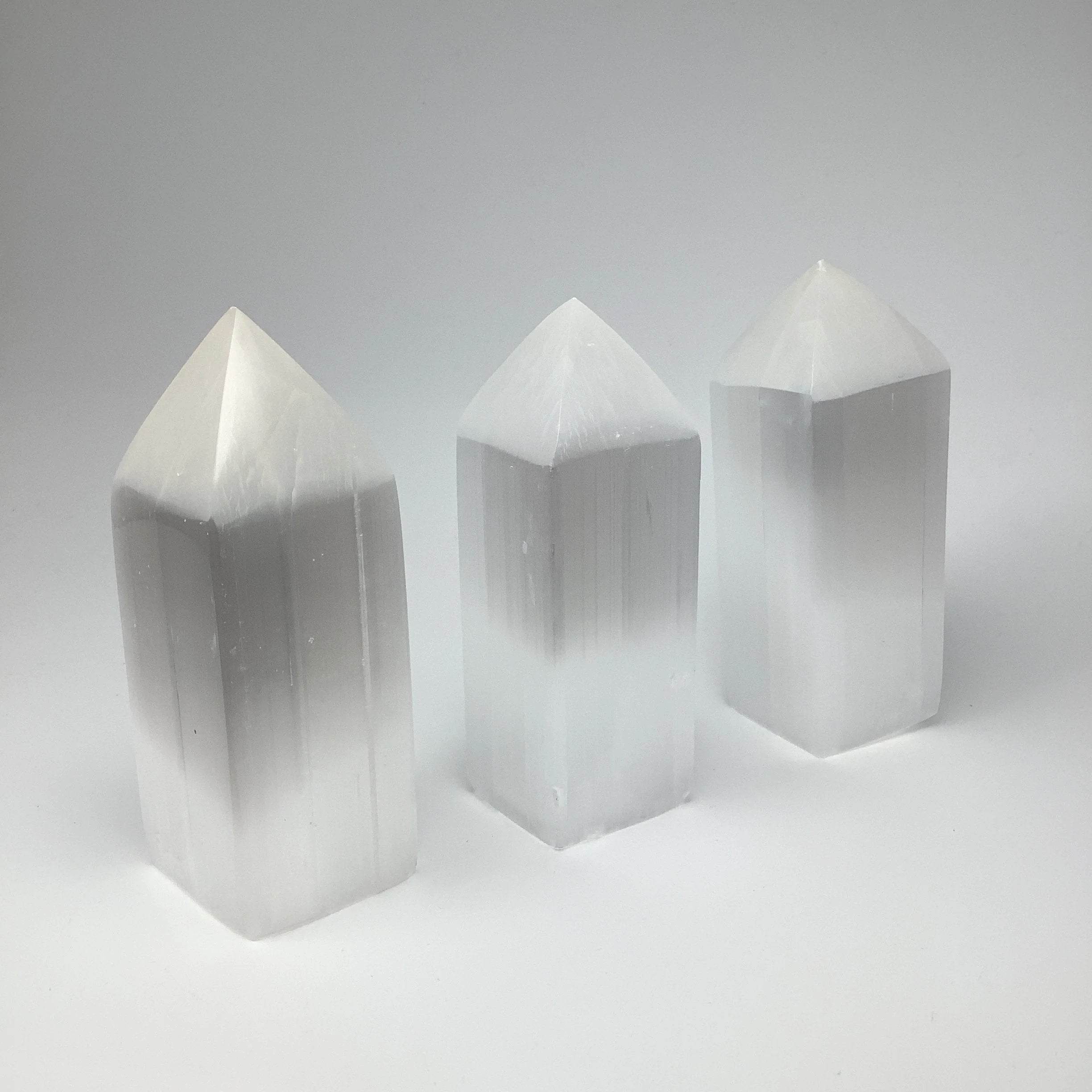 Selenite Square Point - Rocks and Gems Canada