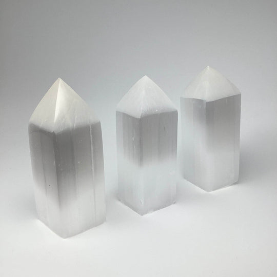 Selenite Square Point - Rocks and Gems Canada