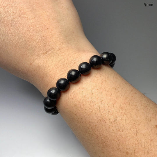 Shungite Beaded Bracelet - Rocks and Gems Canada