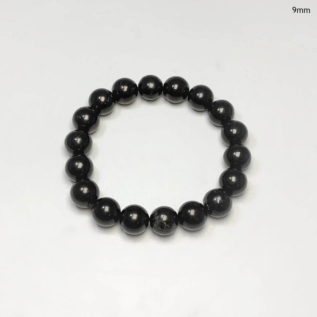 Shungite Beaded Bracelet - Rocks and Gems Canada
