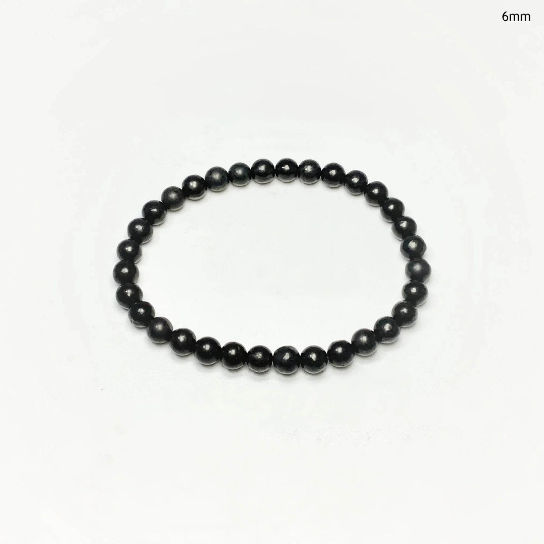Shungite Beaded Bracelet - Rocks and Gems Canada
