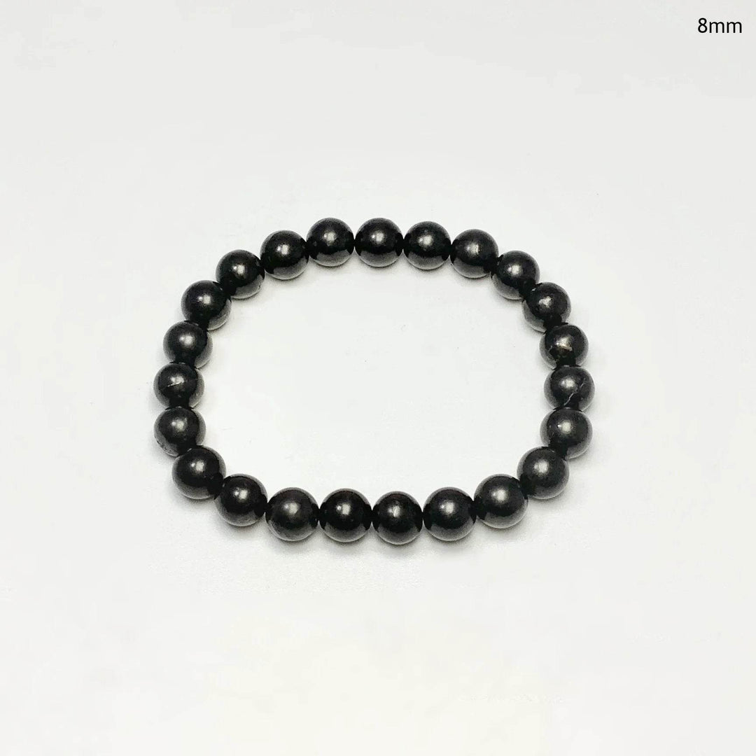 Shungite Beaded Bracelet - Rocks and Gems Canada