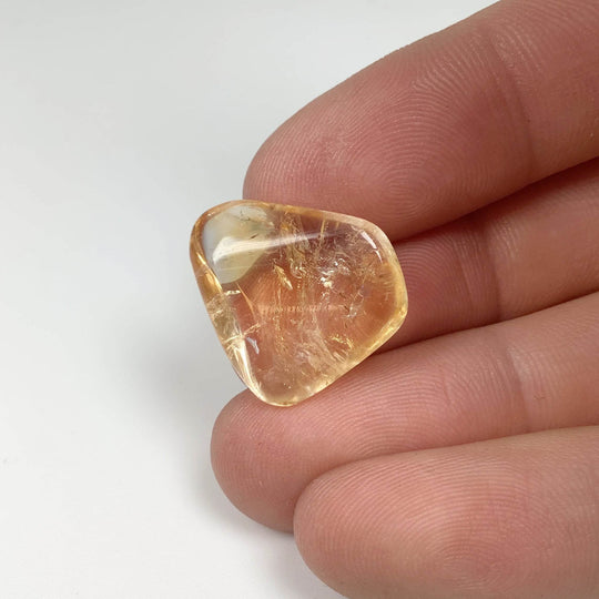 Extra Small Citrine Tumble - Rocks and Gems Canada