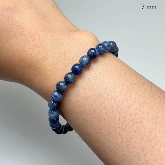 Sodalite Beaded Bracelet - Rocks and Gems Canada