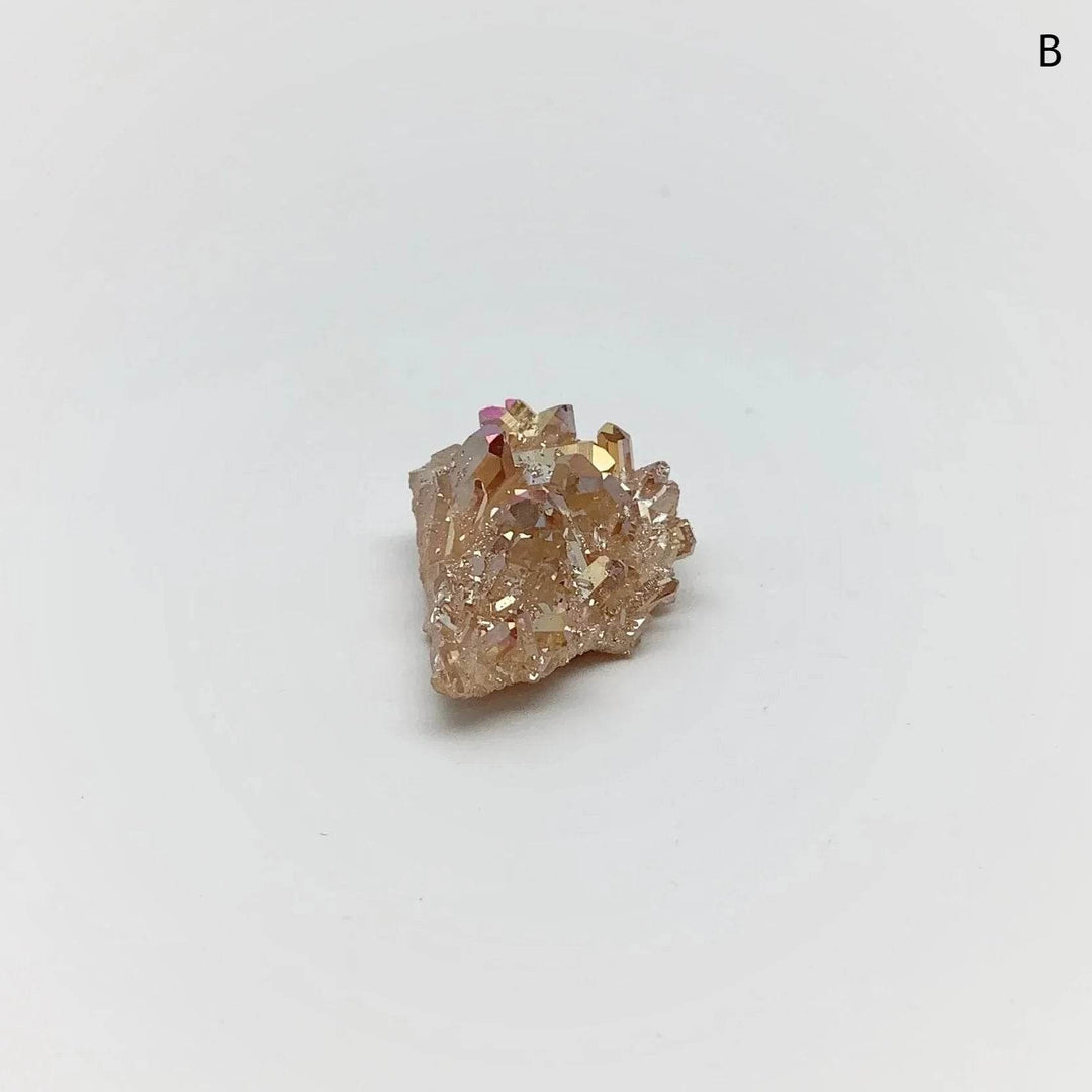 Sunset Aura Quartz Cluster - Rocks and Gems Canada