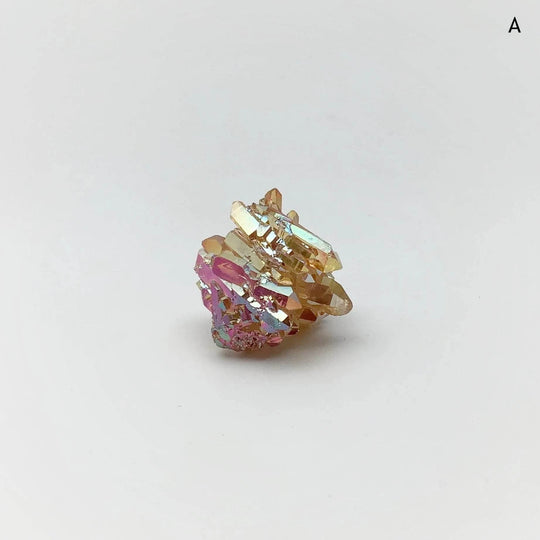 Sunset Aura Quartz Cluster - Rocks and Gems Canada