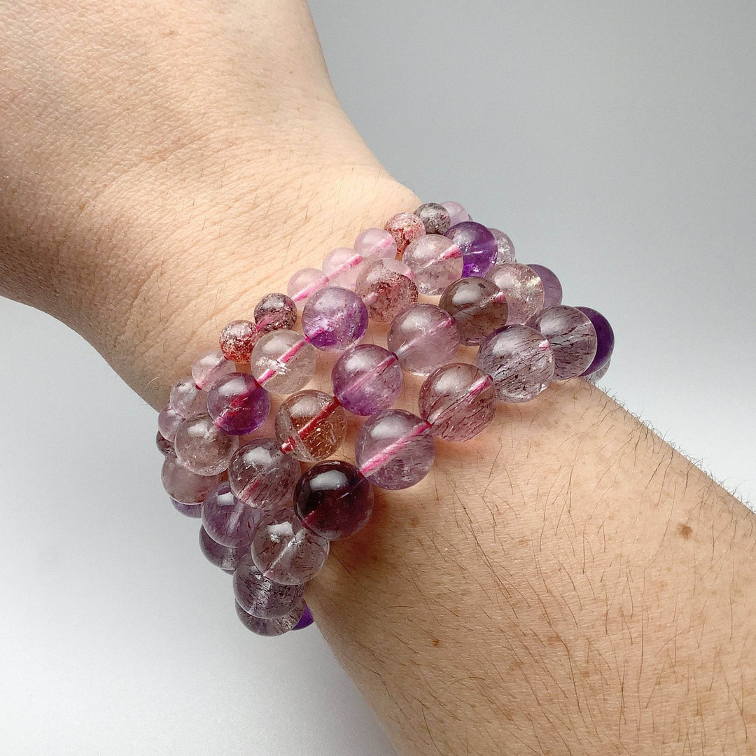 Super Seven Beaded Bracelet - Rocks and Gems Canada