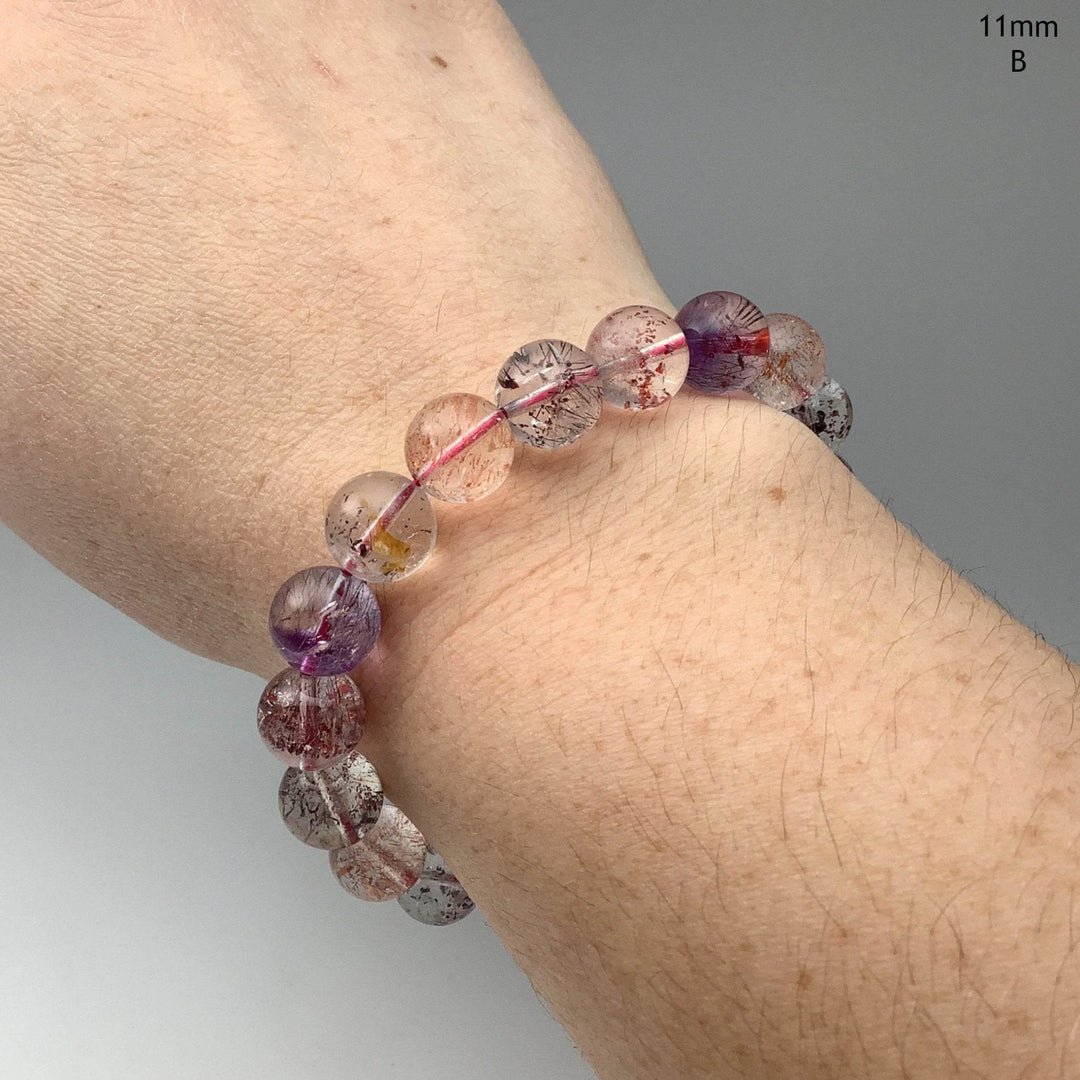 Super Seven Beaded Bracelet - Rocks and Gems Canada
