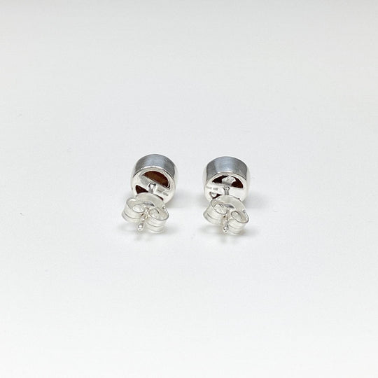 Tiger Eye Stud Earrings - Rocks and Gems Canada