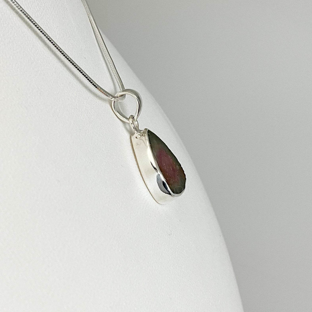 Watermelon Tourmaline Pendant - Rocks and Gems Canada