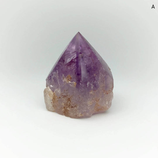 Amethyst Half Polished Point - Rocks and Gems Canada