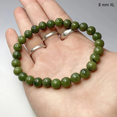 Canadian Jade Beaded Bracelet