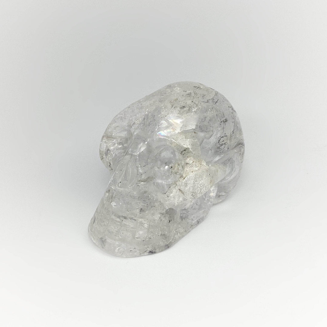 Carved Quartz Crystal Skull - Rocks and Gems Canada