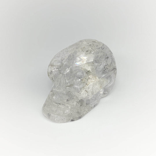 Carved Quartz Crystal Skull - Rocks and Gems Canada