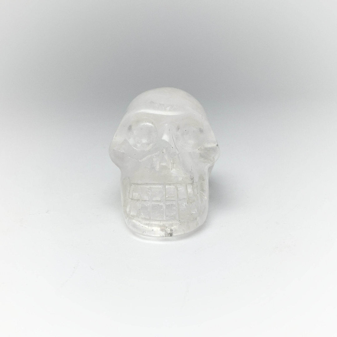 Carved Quartz Crystal Skull - Rocks and Gems Canada
