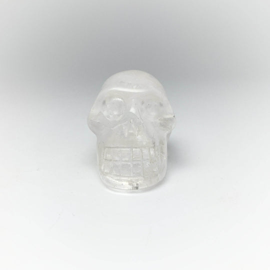 Carved Quartz Crystal Skull - Rocks and Gems Canada