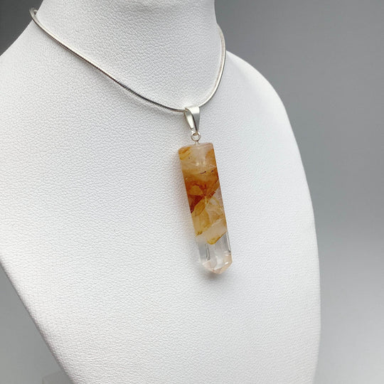 Crystal Point Bail Top Pendant - Rocks and Gems Canada