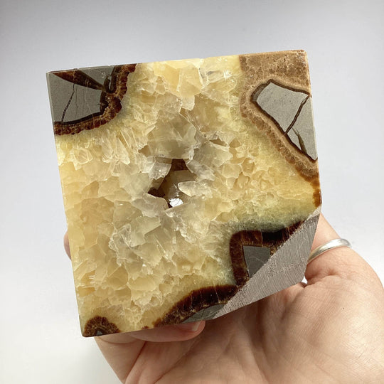 Septarian Cube - Rocks and Gems Canada