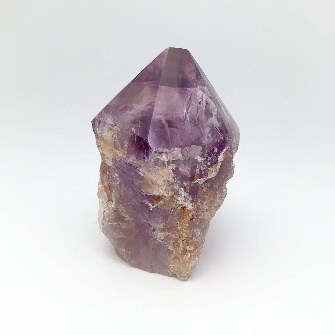 Amethyst Half Polished Point - Rocks and Gems Canada