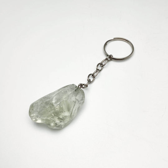 Green Amethyst Keychain - Rocks and Gems Canada