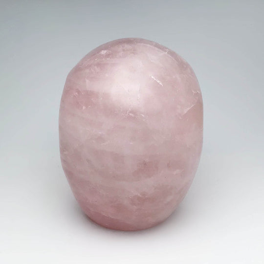 Carved Rose Quartz Skull - Rocks and Gems Canada