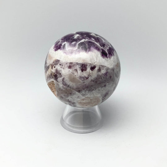 Chevron Amethyst Sphere - Rocks and Gems Canada