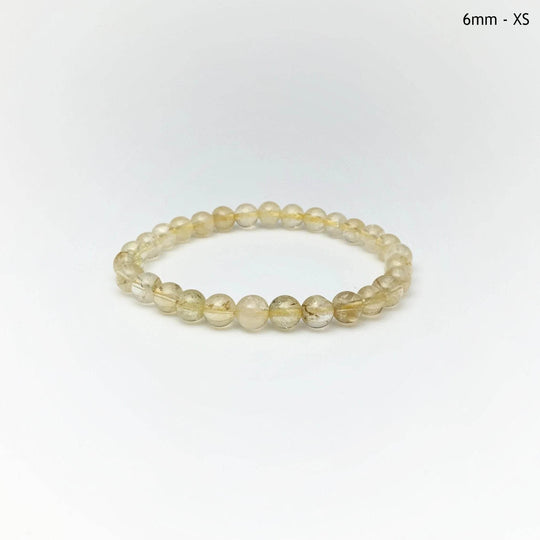 Citrine Beaded Bracelet - Rocks and Gems Canada