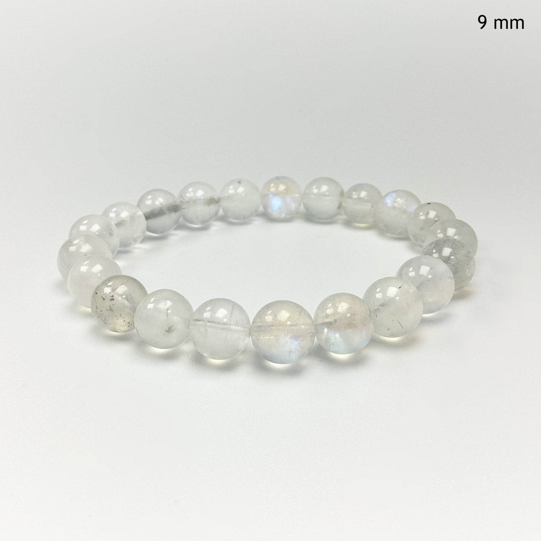 Moonstone Beaded Bracelet - High Quality - Rocks and Gems Canada