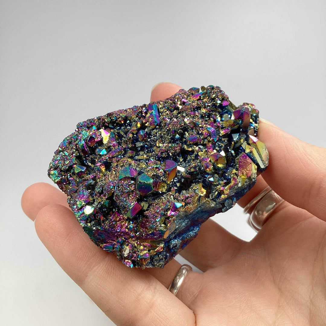Titanium Quartz Cluster - Rocks and Gems Canada