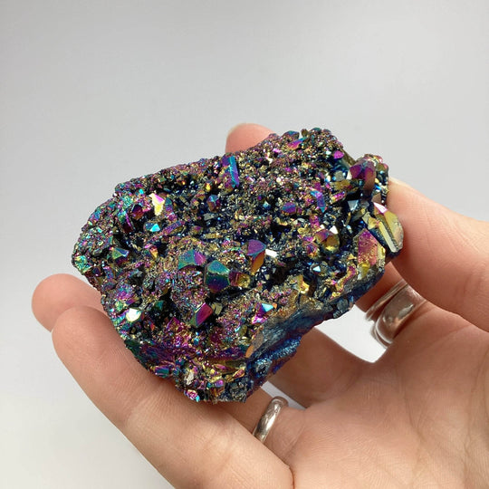 Titanium Quartz Cluster - Rocks and Gems Canada