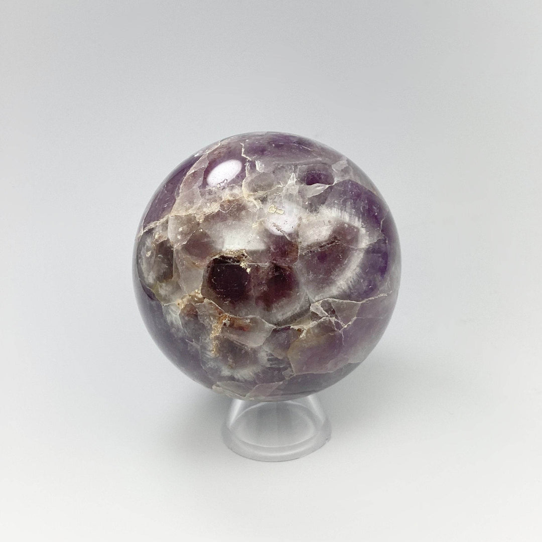 Chevron Amethyst Sphere - Rocks and Gems Canada