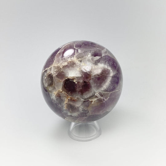 Chevron Amethyst Sphere - Rocks and Gems Canada
