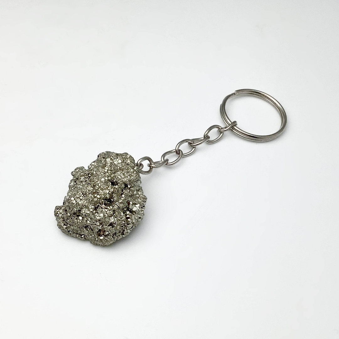 Iron Pyrite Keychain - Rocks and Gems Canada
