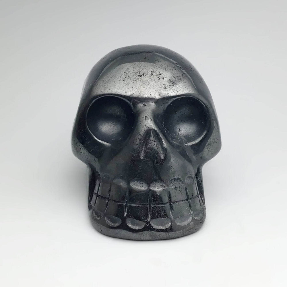Carved Hematite Skull - Rocks and Gems Canada