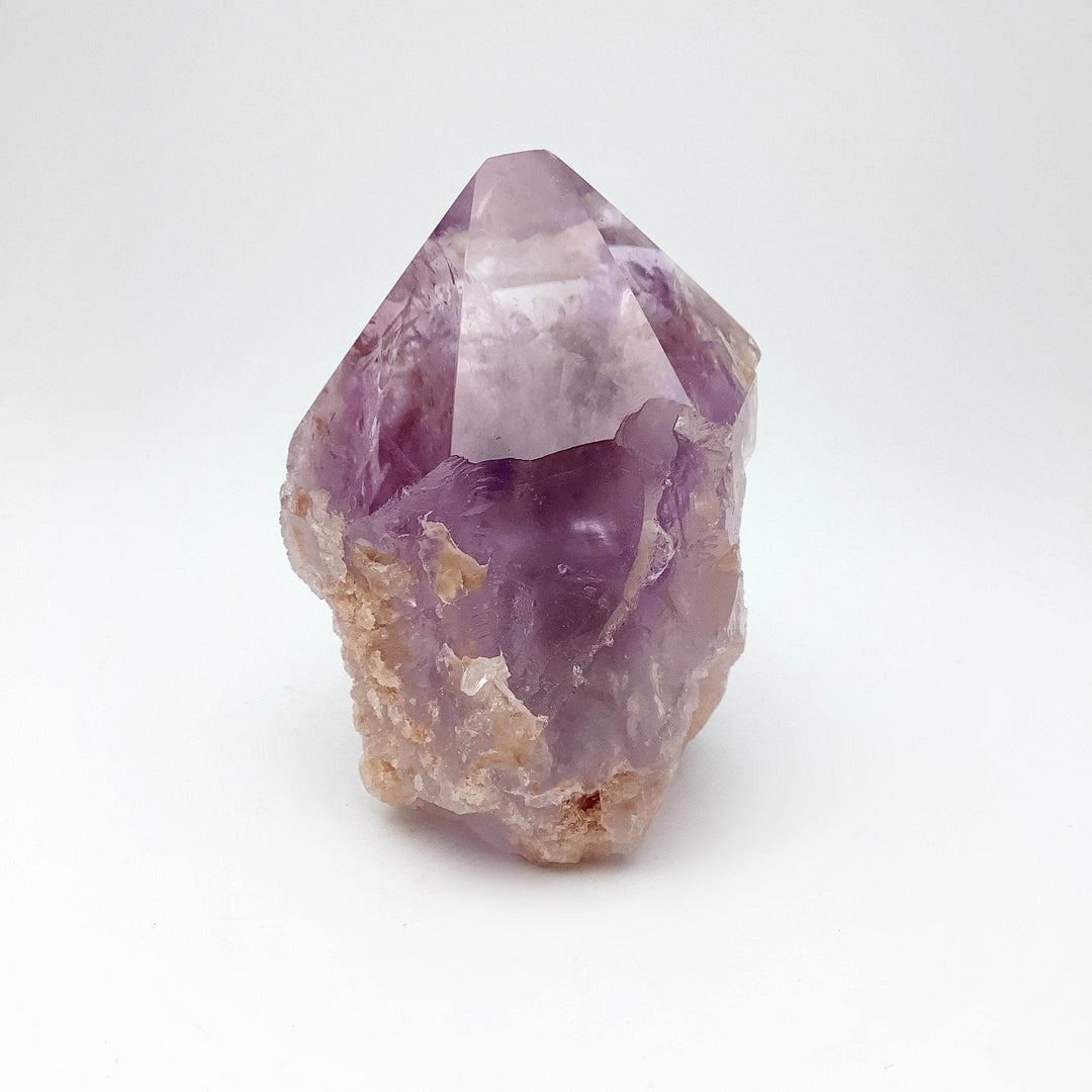 Amethyst Half Polished Point - Rocks and Gems Canada