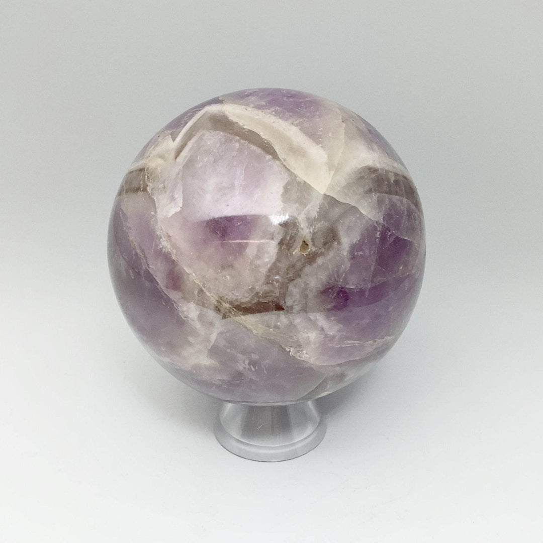 Chevron Amethyst Sphere - Rocks and Gems Canada