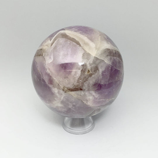Chevron Amethyst Sphere - Rocks and Gems Canada