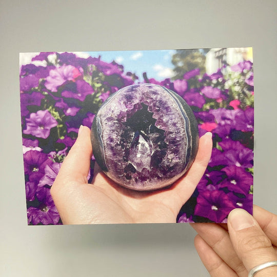 Personal Message Card - Rocks and Gems Canada