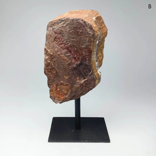 Rough Tiger Eye on Display Stand - Rocks and Gems Canada