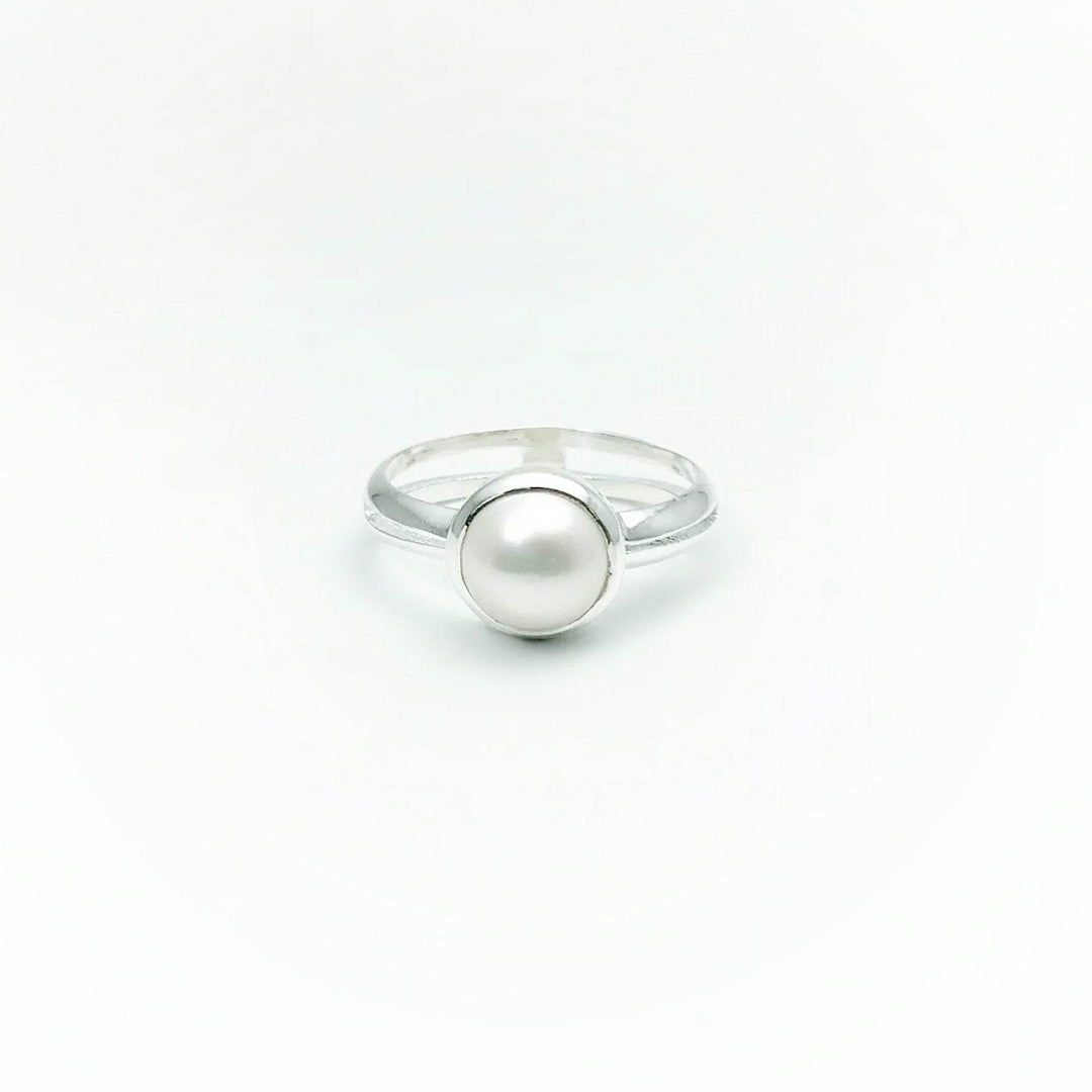 Freshwater Pearl Ring - Rocks and Gems Canada