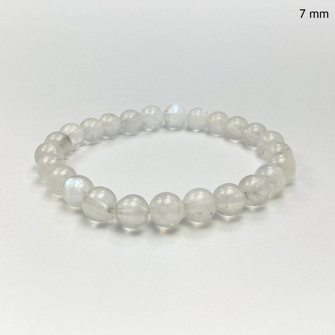 Moonstone Beaded Bracelet - High Quality - Rocks and Gems Canada