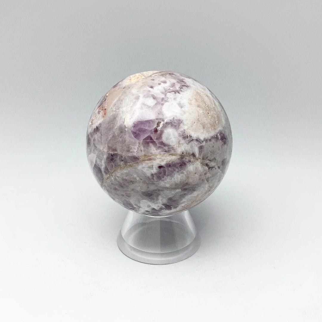Chevron Amethyst Sphere - Rocks and Gems Canada
