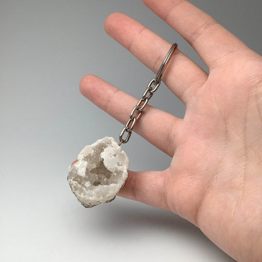 Geode Keychain - Rocks and Gems Canada