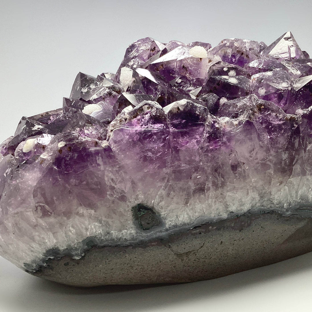 Extra Large Polished Amethyst Druze Cluster - Rocks and Gems Canada